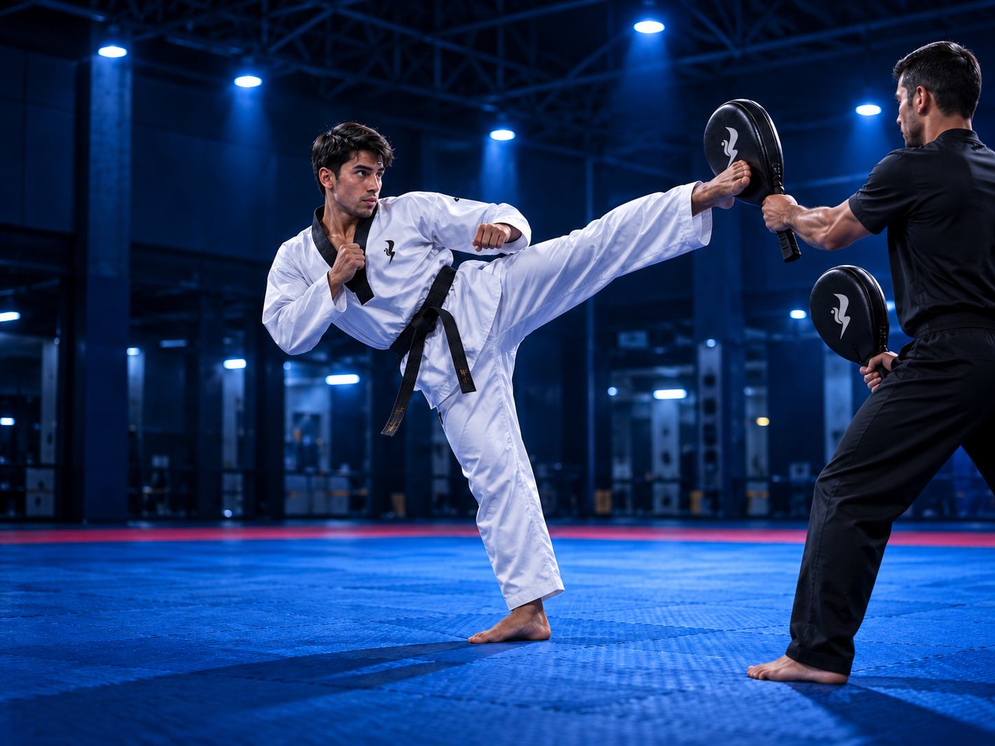Entrenamiento de taekwondo